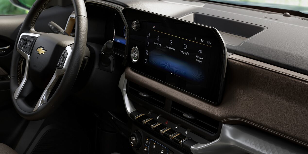 Detalhes interior Trailblazer