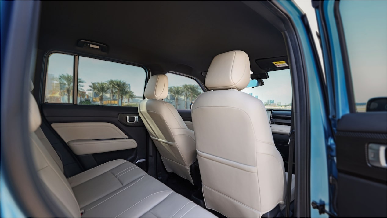 Espacio interior amplio y cómodo del Chevrolet Spark EUV, ideal para cada viaje en familia