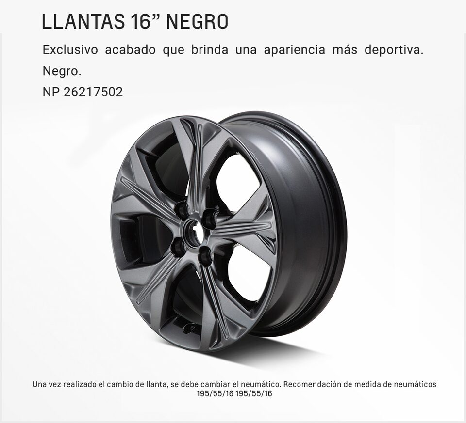 Chevrolet Onix Accesorios - Llantas de tu Sedan
