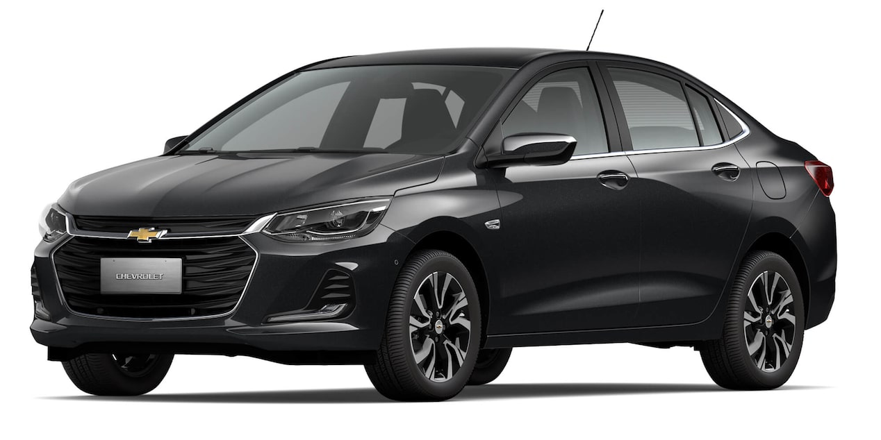 Chevrolet Onix Sedán - Color Negro