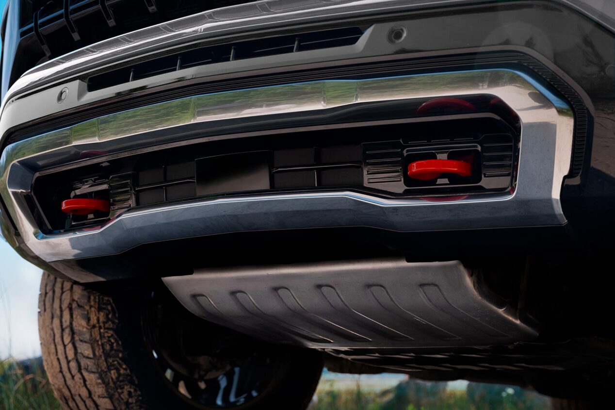 Faro trasero LED de la Chevrolet Tahoe 2025 en color blanco, diseño moderno y elegante