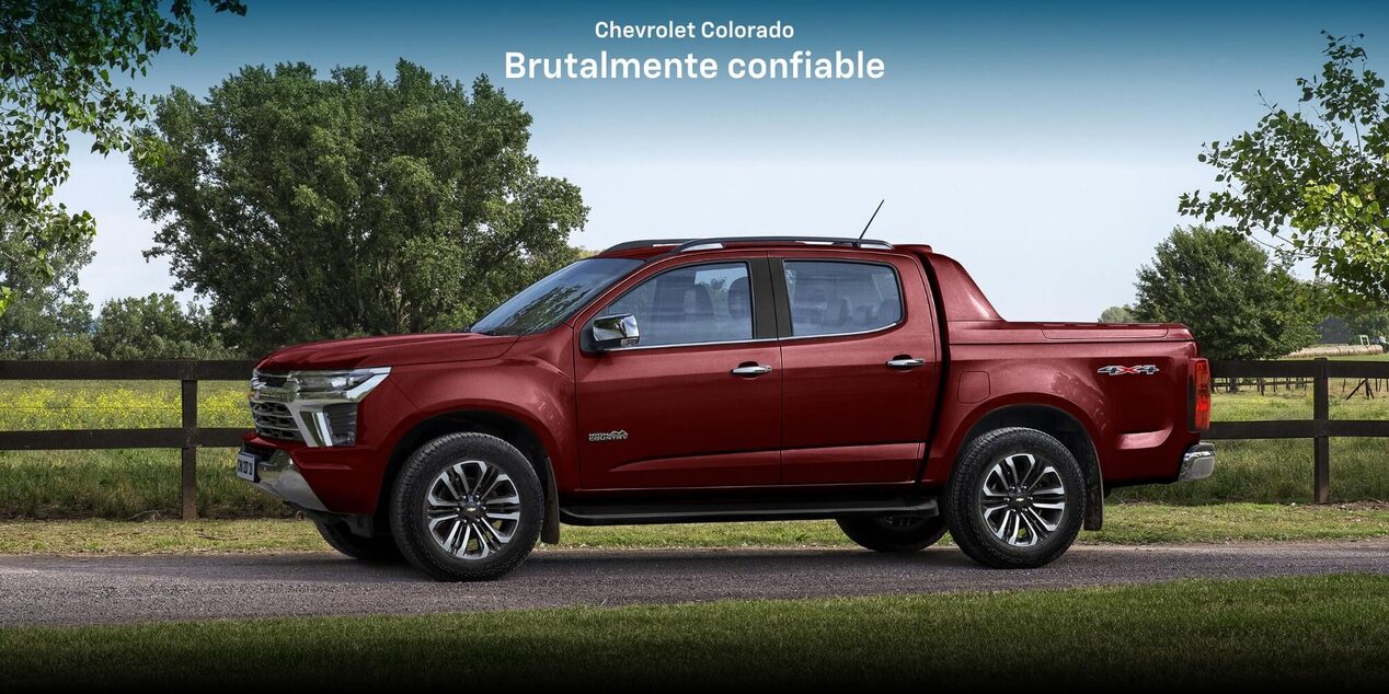 La pickup Chevrolet Colorado es brutalmente confiable