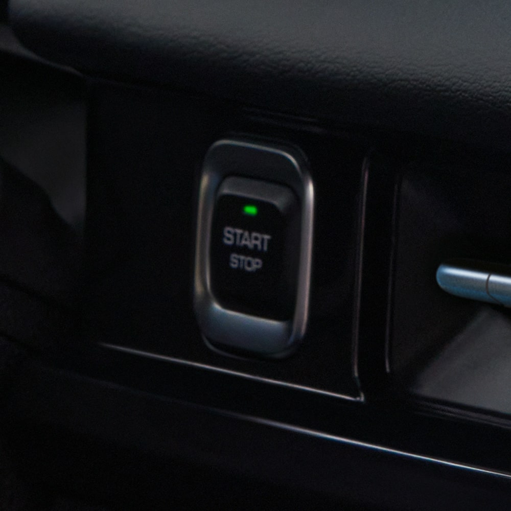 Botón de encendido sin llave de la Chevrolet Groove.