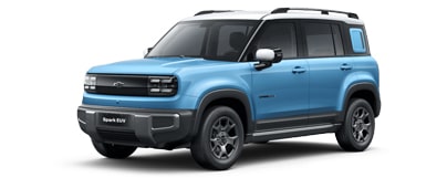 Chevrolet Spark EUV azul