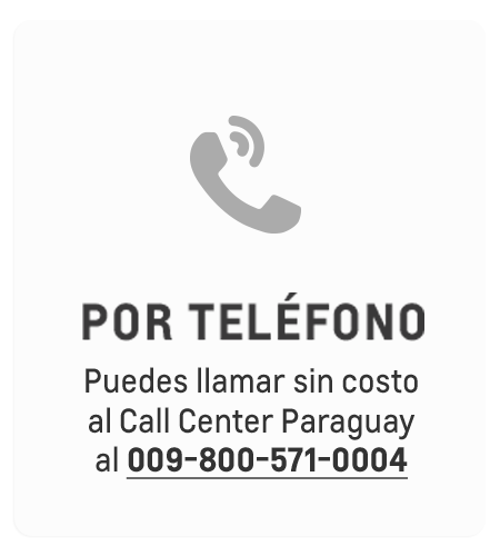 Chevrolet Paraguay - Teléfono de contacto