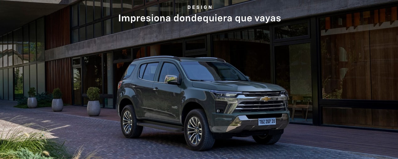 El diseño de la Chevrolet Trailblazer High Country 2025 impresiona donde quiera que vayas