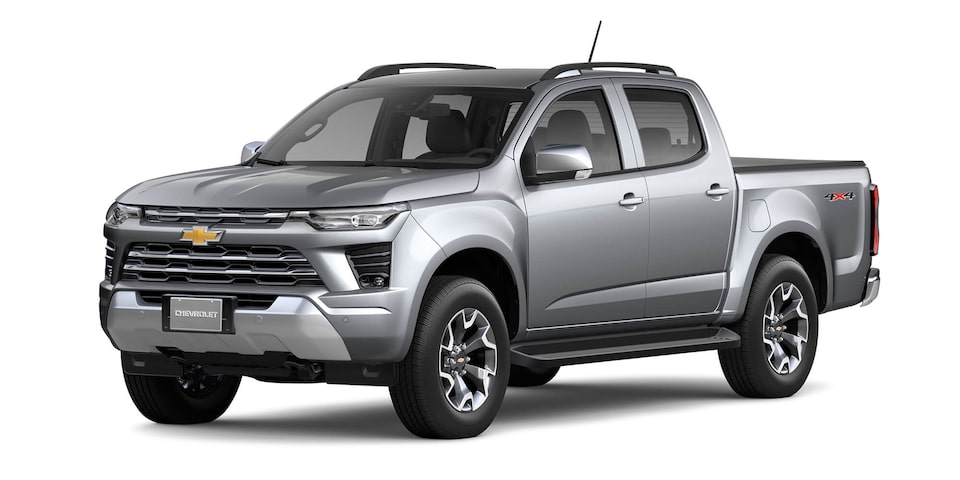 Chevrolet S10 LTZ en color gris oscuro