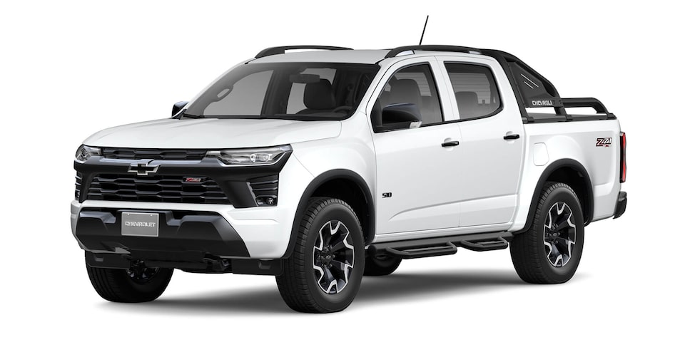 Chevrolet S10 Z71 en color blanco