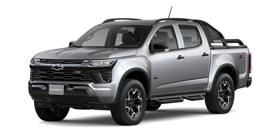 Chevrolet S10 Z71 en color gris oscuro