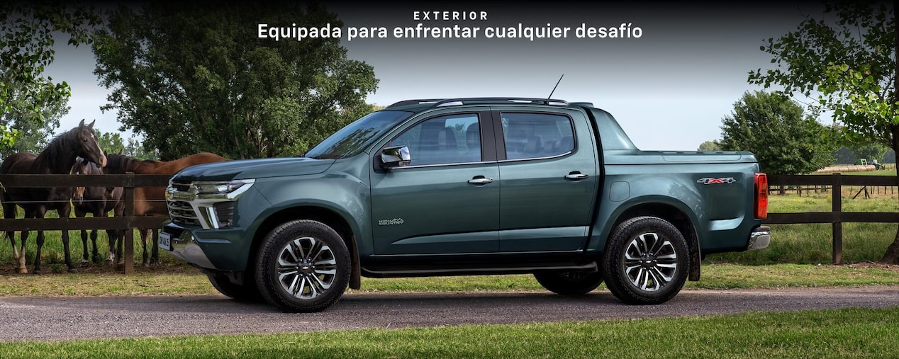 La nueva 4x4 Chevrolet S10 High Country está equipada para enfrentar cualquier desafío