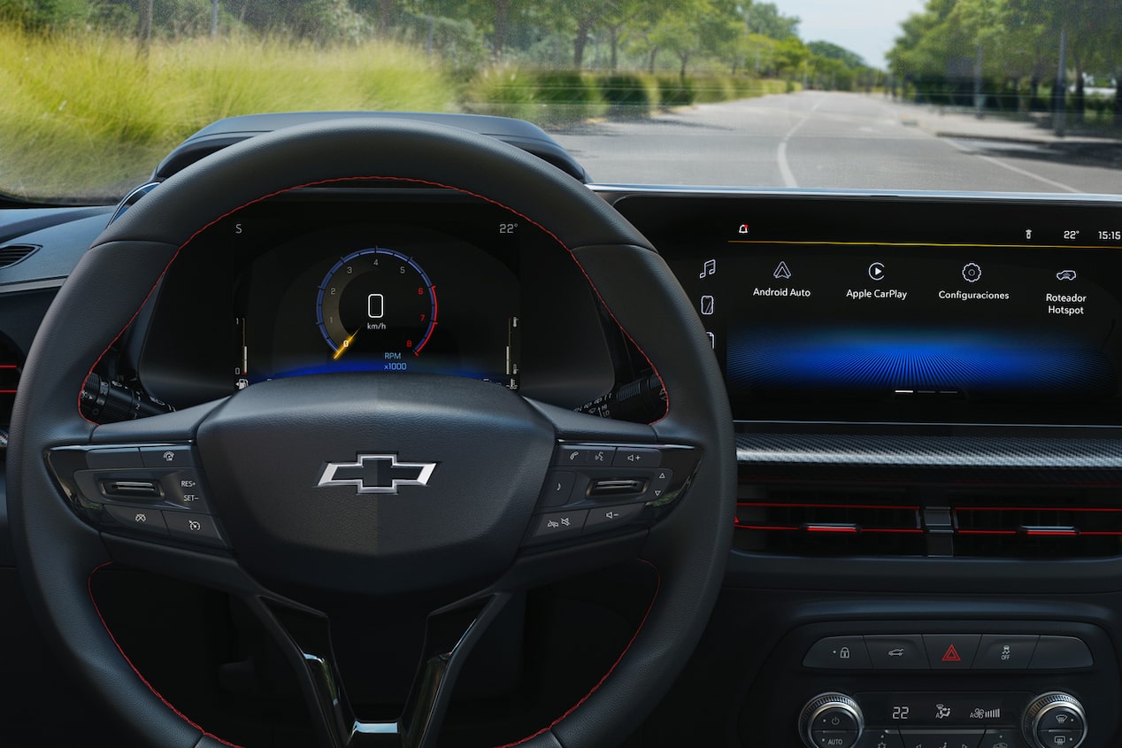 Panel del Chevrolet Onix Plus