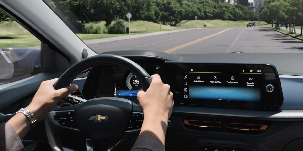 Tablero digital y MyLink del Chevrolet Onix Plus