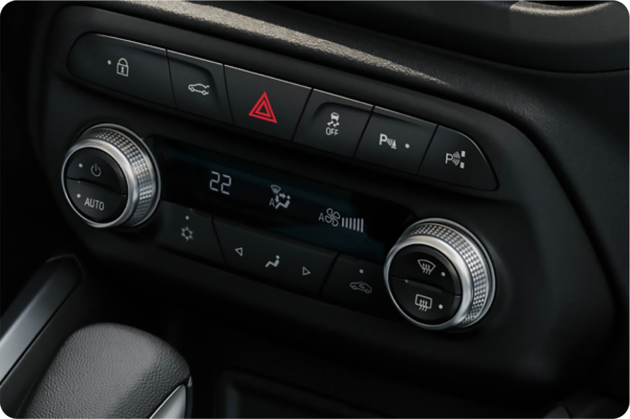 Aire acondicionado digital del Chevrolet Onix 2026