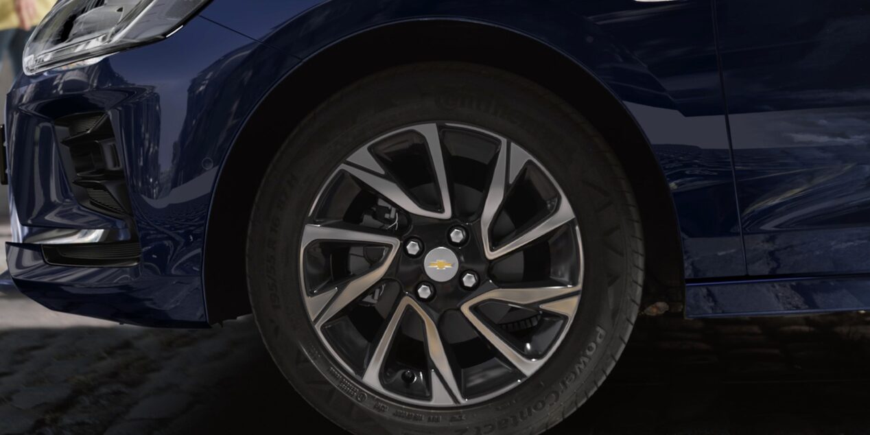 Llantas de aleación de 16" del Cehvrolet Onix 2026