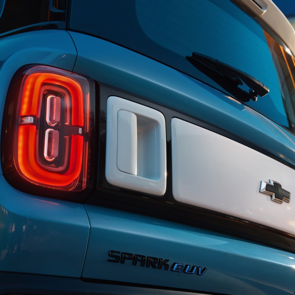 Conoce el diseño trasero del Chevrolet Spark EUV y atrévete a marcar la diferencia