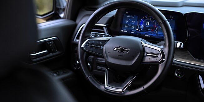 Chevrolet Tahoe Z71 2025 - Detalle del volante