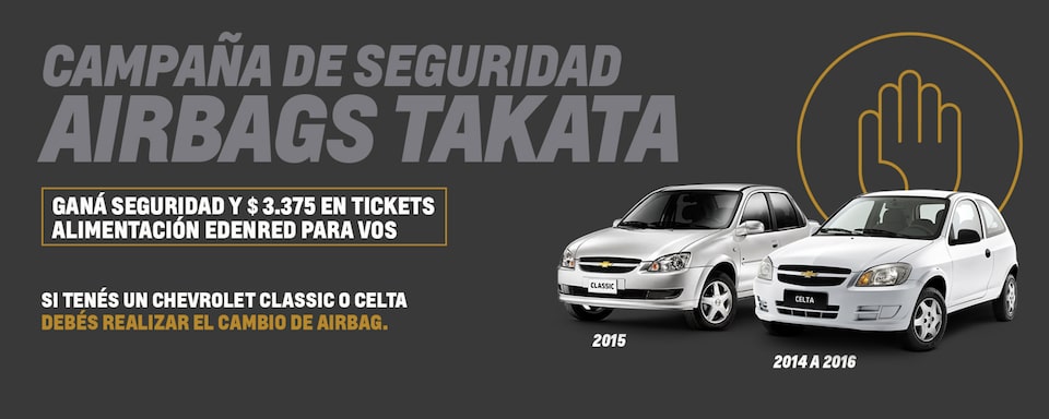 Chevrolet Chile - Takata MH