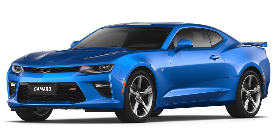 Chevrolet Uruguay - Camaro Azul Eléctrico
