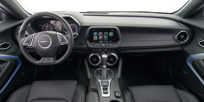 Chevrolet Camaro Six - Panel de tu auto de carrera