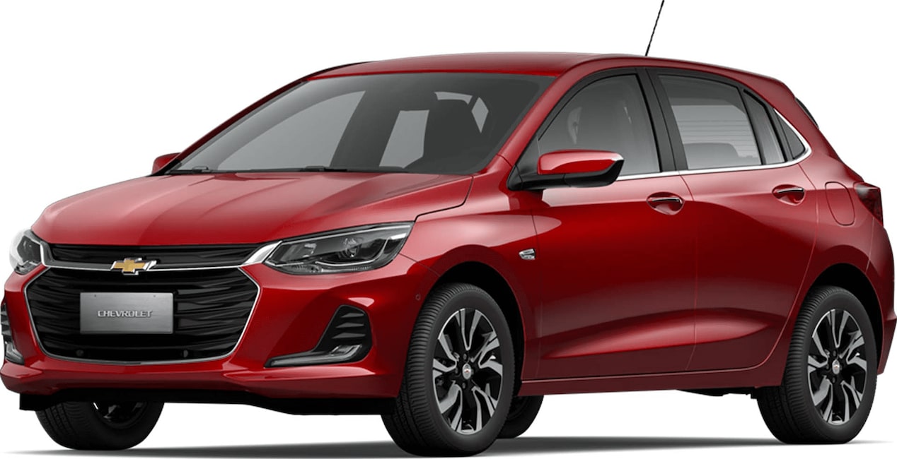 Chevrolet Onix - Onix Rojo Metálico