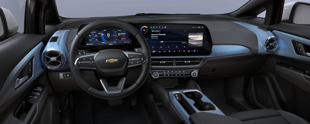 Interior conectado: vive la tecnología del Equinox EV