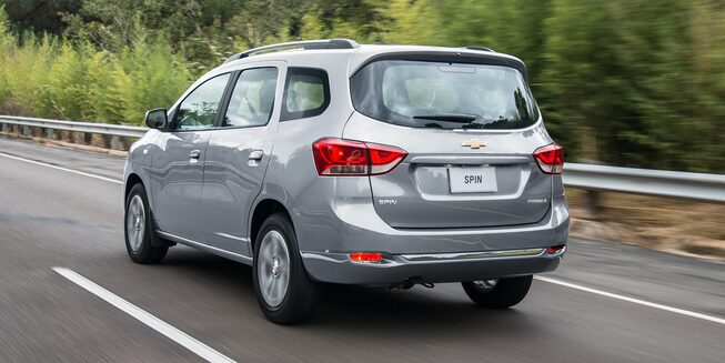 Chevrolet Spin - Parte Trasera de tu Minivan