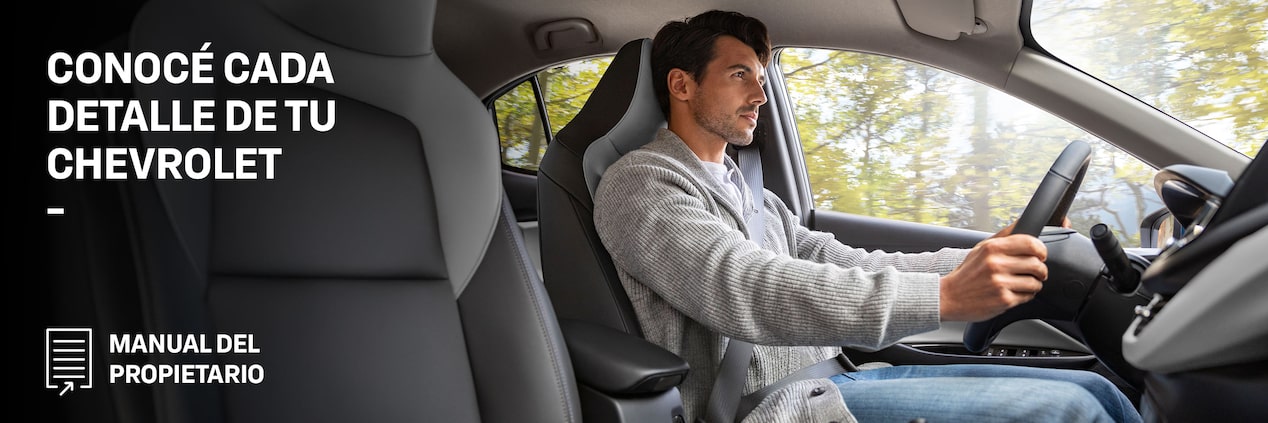 Conocé cada detalle de tu Chevrolet con los manuales de propietarios
