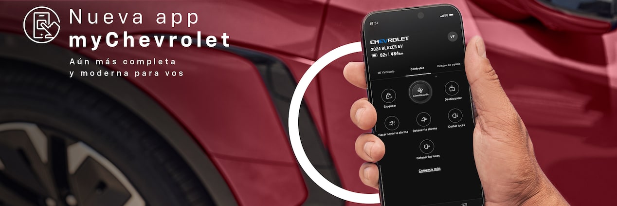 Chevrolet Uruguay - Nueva app myChevrolet. Aún más completa y moderna para vos.