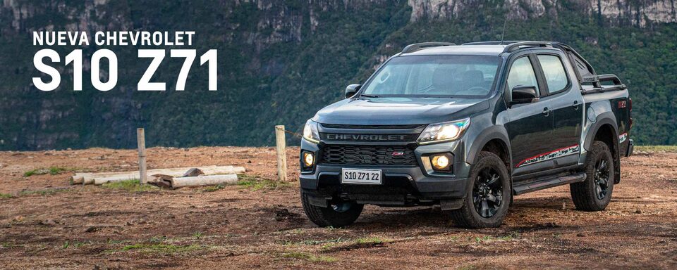 Llegó la nueva pick up Chevrolet S10 Z71, hecha para la aventura, donde la aventura te encuentre