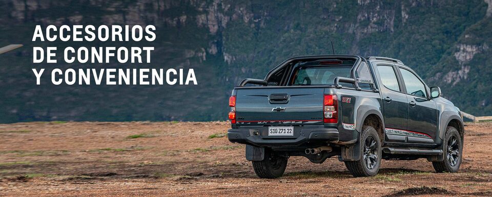 Mejora la apariencia de tu nueva Chevrolet S10 Z71 con los accesorios para el confort y conveniencia