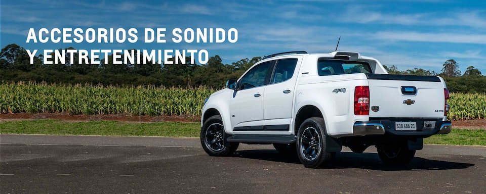 Descubre los accesorios de entretenimiento y sonido para tu nueva Chevrolet S10 z71