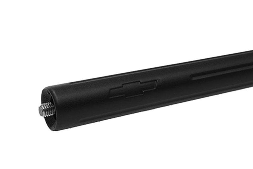 La antena deportiva de techo brinda sintonía de alta calidad a tu nueva Chevrolet S10 Z71