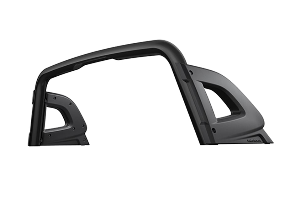 La barra negra brinda protección y estilo único a tu Chevrolet S10 Z71