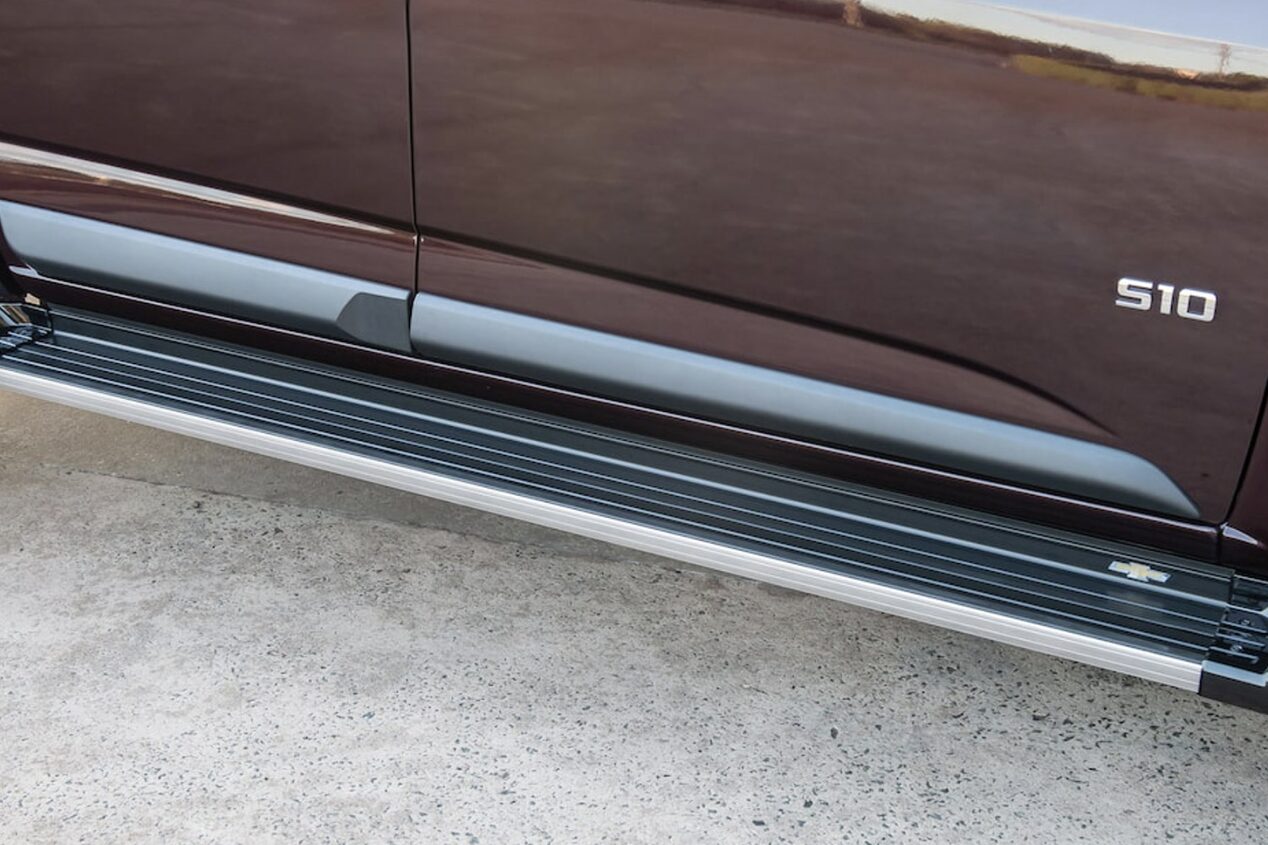El estribo K3 proporciona un estilo moderno y elegante a tu Chevrolet S10 Z71