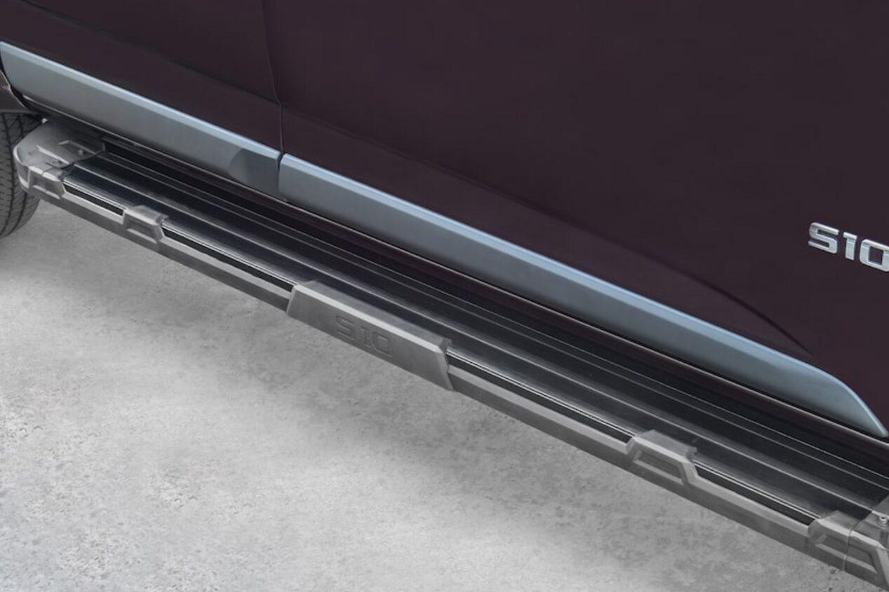 El estribo off-road proporciona funcionalidad y resistencia a tu Chevrolet S10 Z71
