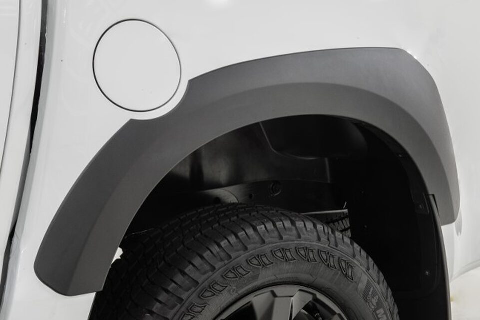 Las molduras para guardabarros traseras dan protección adicional a tu Chevrolet S10 Z71