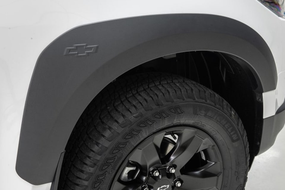 Las molduras para guardabarros dan protección adicional a tu Chevrolet S10 Z71