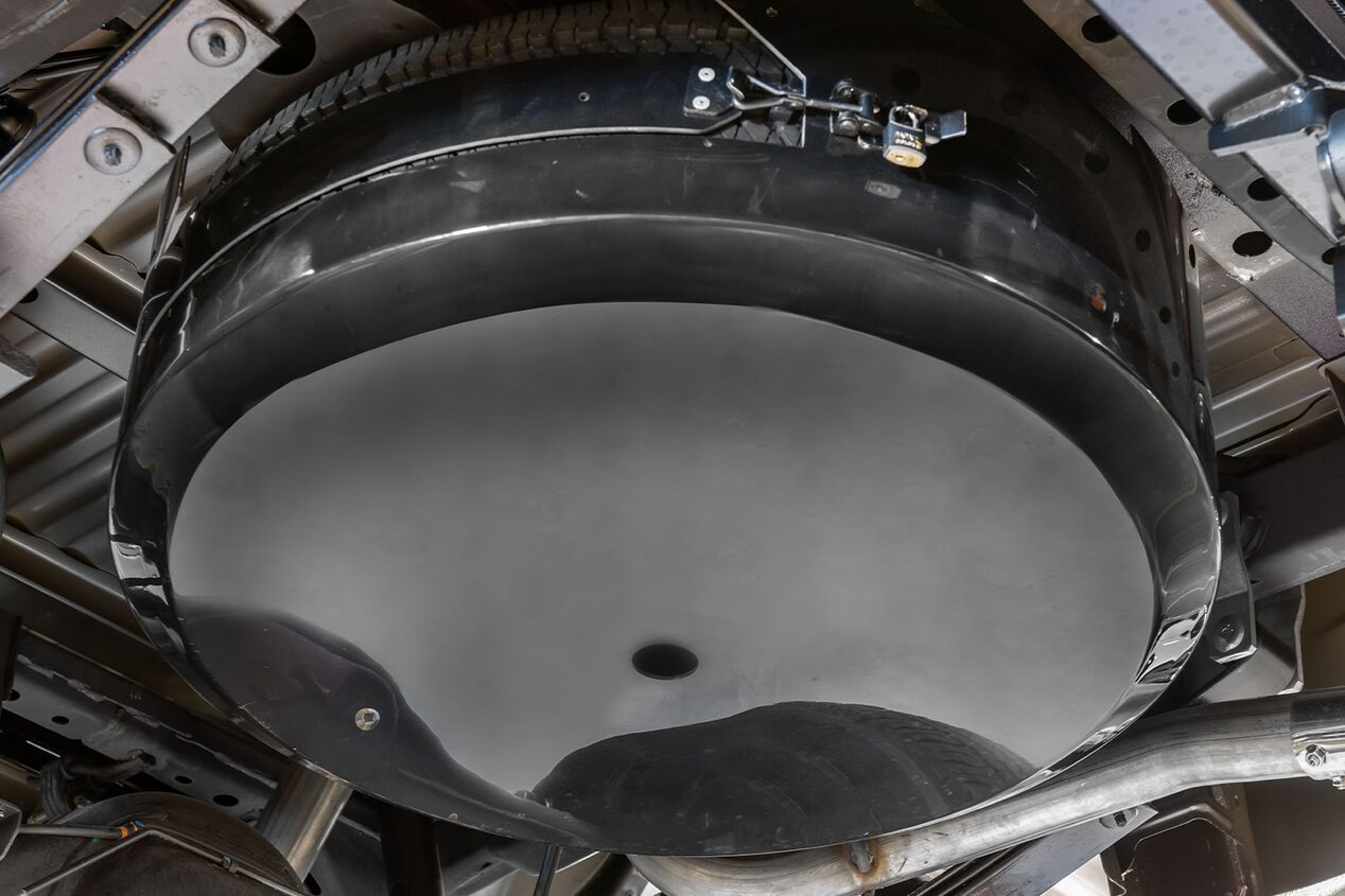 Cuidá la rueda de auxilio de tu Chevrolet S10 Z71 con el protector rigido