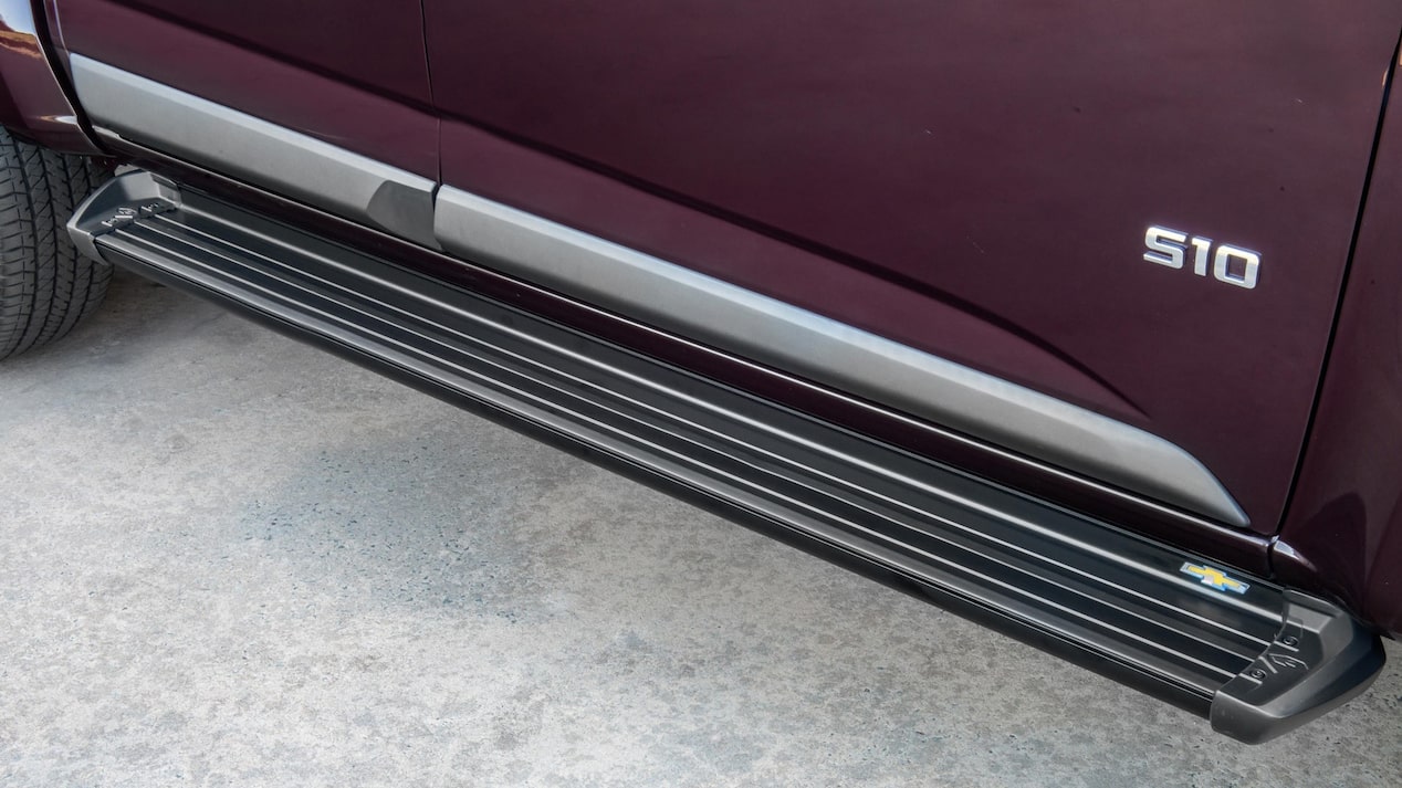 Kit de Estribos Laterales K1 de Aluminio para Chevrolet S10