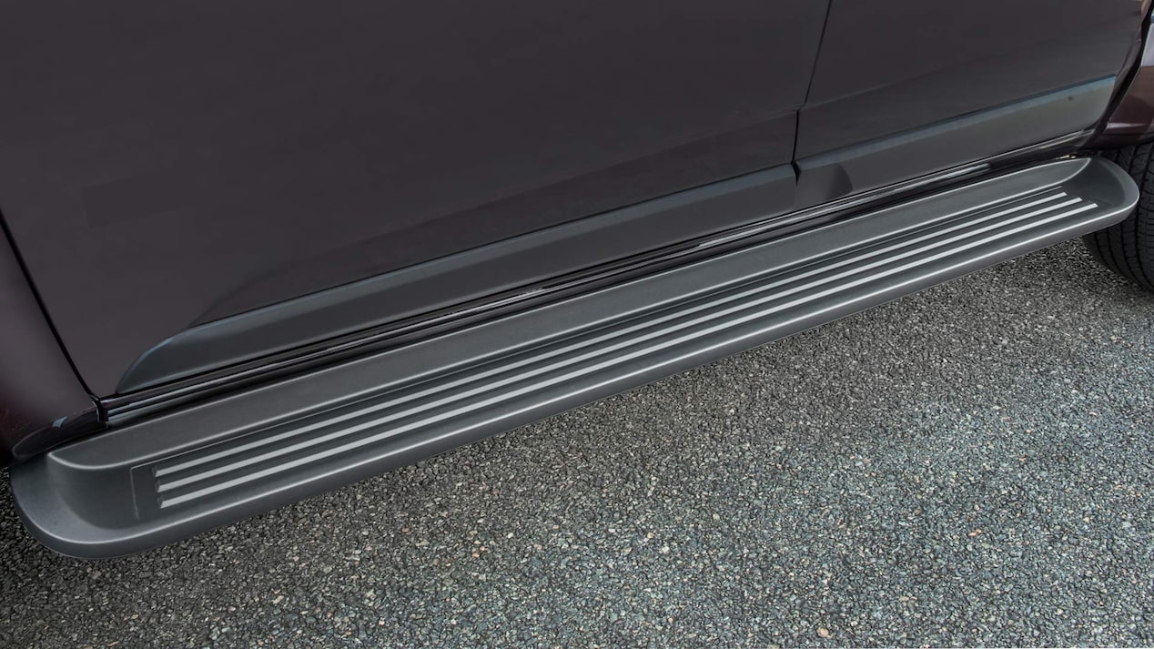 Kit de Estribos Laterales ABC negro para Chevrolet S10