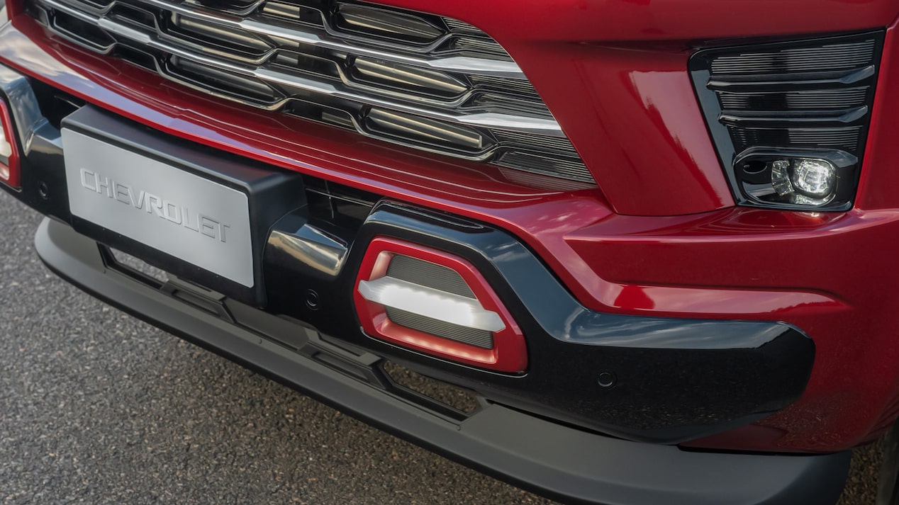 Extensor de paragolpes delantero para Chevrolet S10