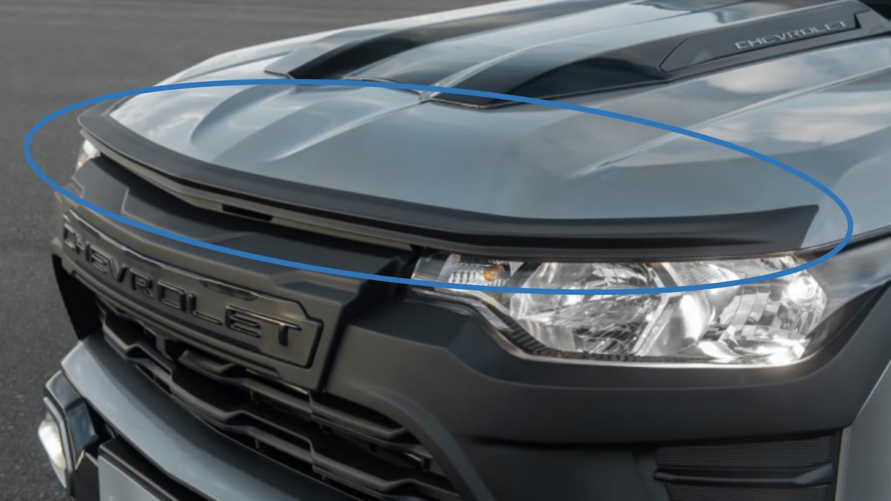 Deflector de Capó para Chevrolet S10