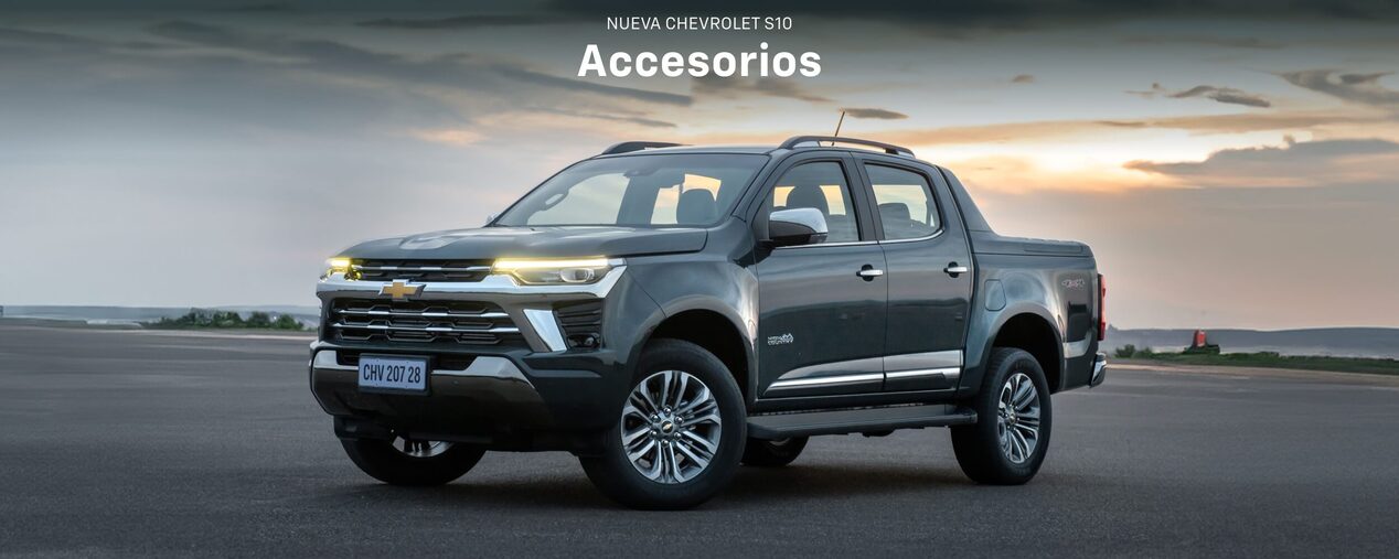 Accesorios para la nueva Pickup Chevrolet S10