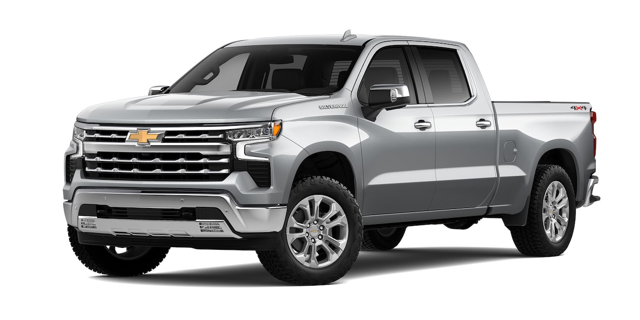Chevrolet Silverado LTZ plata