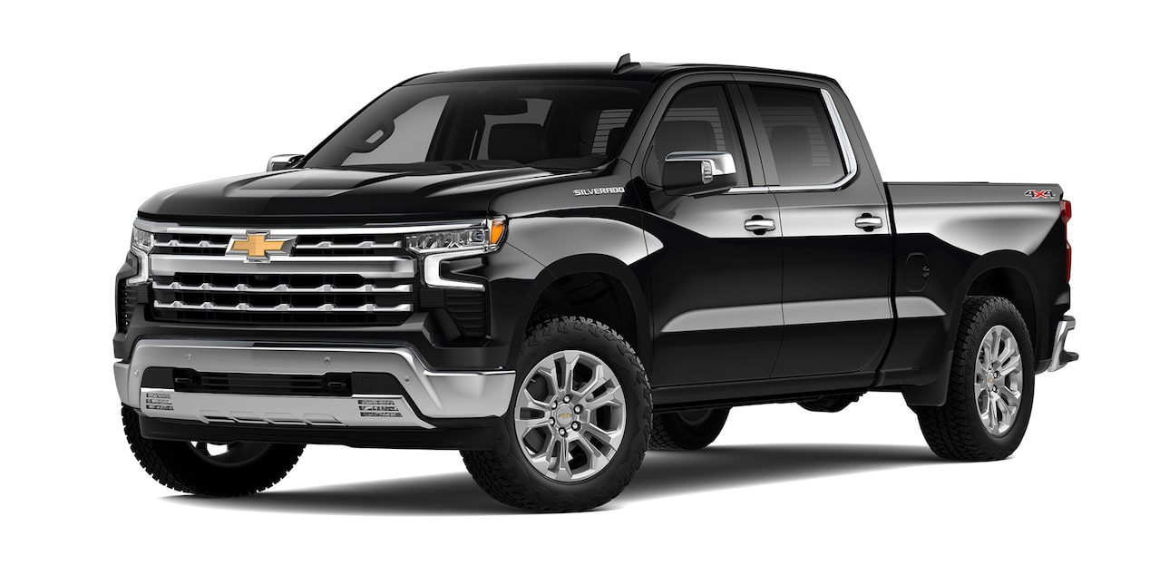 Chevrolet Silverado LTZ negro