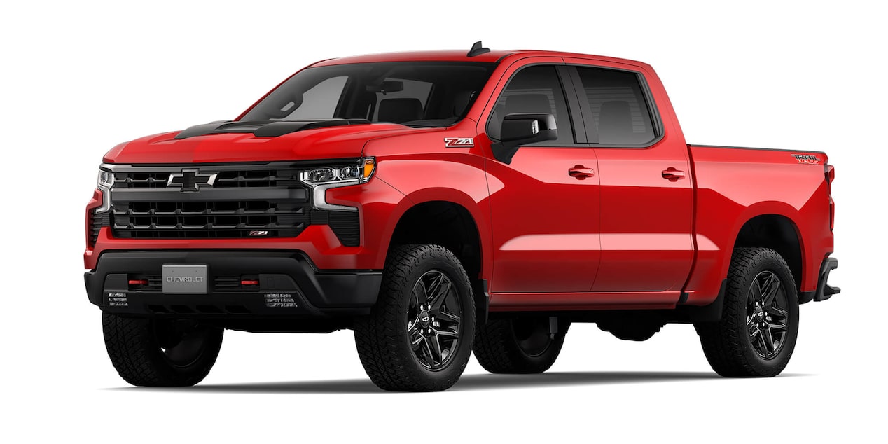Chevrolet Silverado Z71 rojo