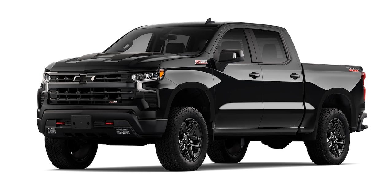 Chevrolet Silverado Z71 negro