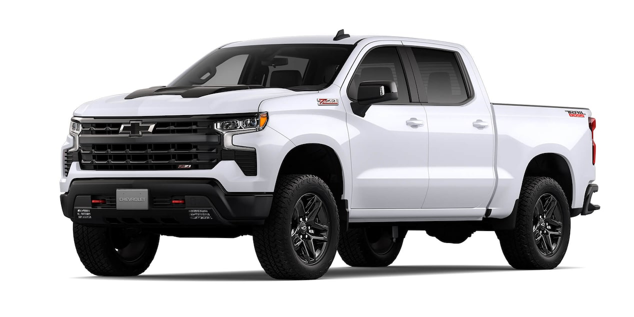 Chevrolet Silverado Z71 blanco