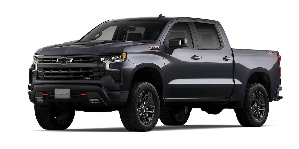 Chevrolet Silverado Z71 gris oscuro