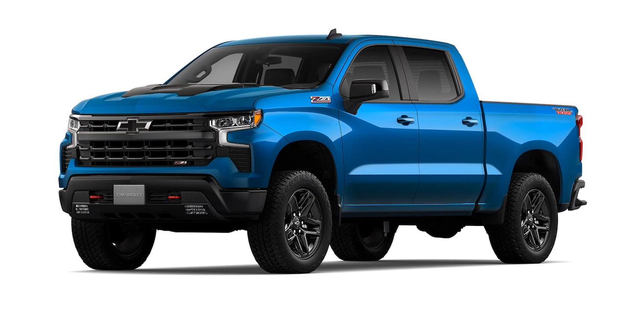 Chevrolet Silverado Z71 azul
